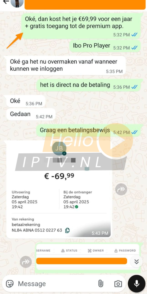 iptv abonnement